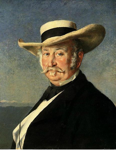 John August Sutter 1866 by Frank Buchser 1828-1890 Kunstmuseum Solothurn